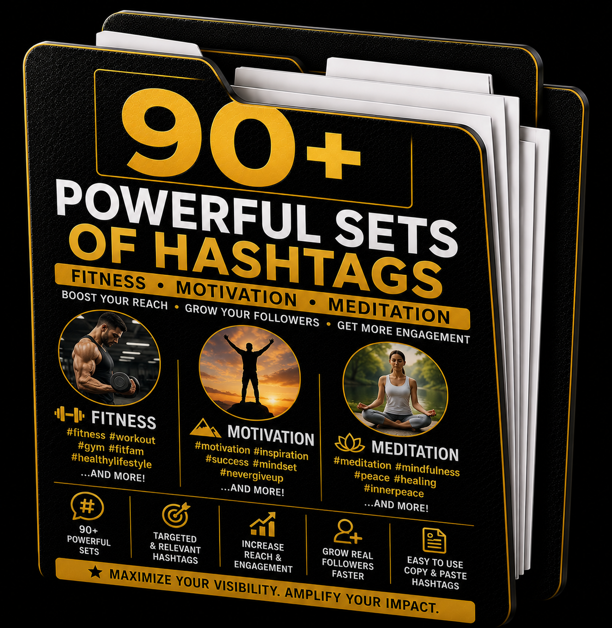 90+ Powerful Sets of Hashtags