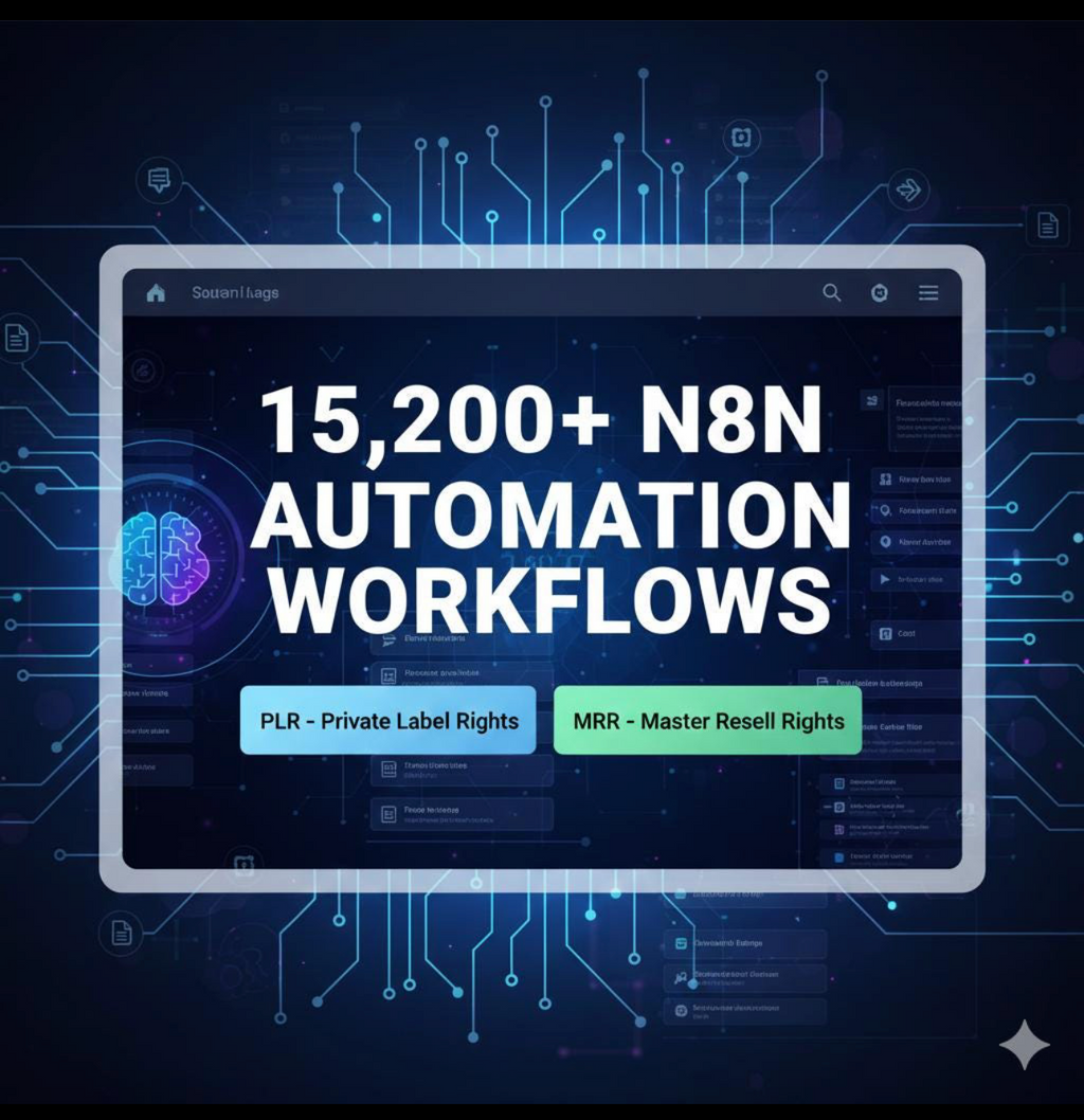 N8N, Automation, workflow, PLR, MRR